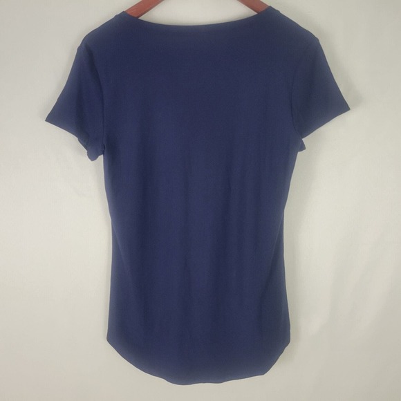 No Boundaries Juniors T Shirt Medium Top Short‎ Sleeve V Neck Skull Graphic Tee - Picture 2 of 9